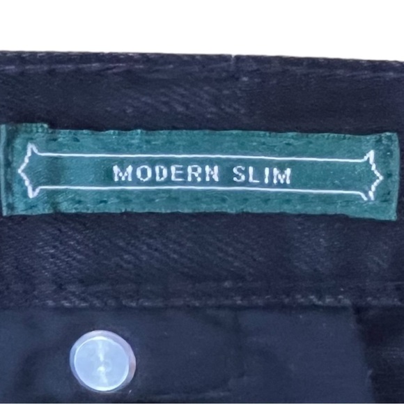 Ralph Lauren Lauren Jeans Co. Black Modern Slim Jeans - Picture 14 of 15